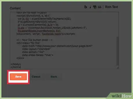 Image titled Add Facebook Like to Blogger Step 24