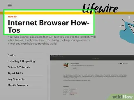 Image titled Avoid False Information on the Internet Step 1