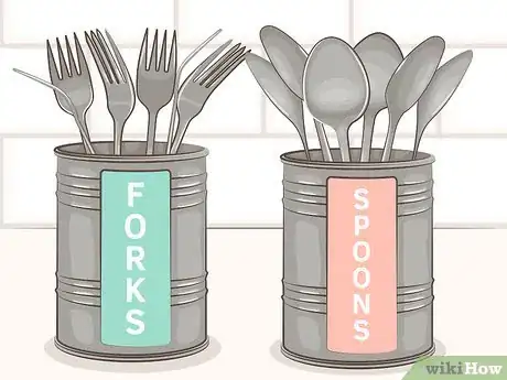 Image titled Store Spoons and Forks Step 2