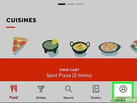 Image titled Change an Address on DoorDash on Android Step 3