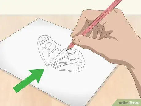 Image titled Make Butterflies for Cake Decorating Step 1
