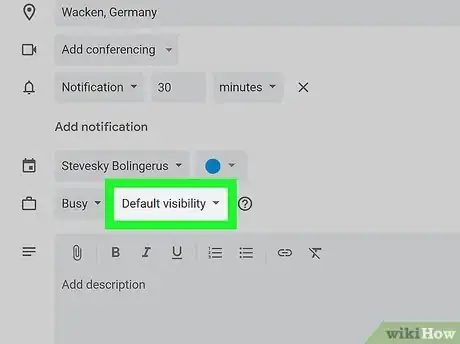 Image titled Make a Google Calendar Private Step 10