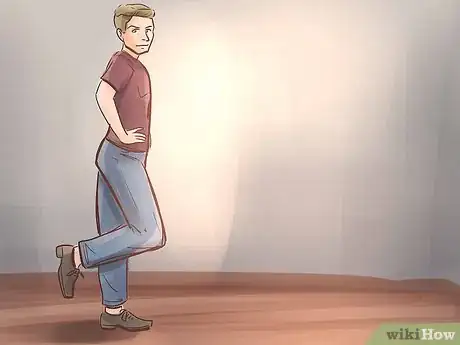 Image titled Do a Shuffle in Tap Dancing Step 7