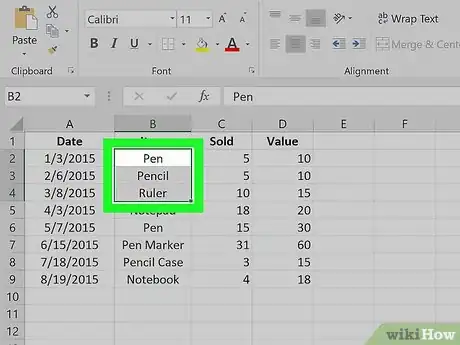Image titled Strikethrough in Excel Step 2