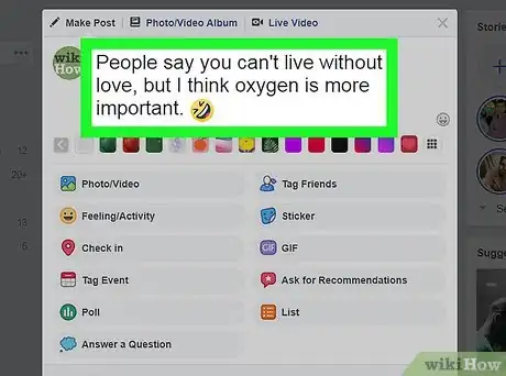 Image titled Get Likes on Facebook Step 1