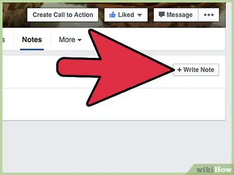 Image titled Write a Note on Facebook for a Page (Admins Only) Step 7