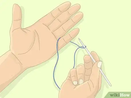 Image titled Picot Cast on Step 6