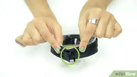 Image titled Turn a Plastic Soda Bottle Into a Coin Purse Step 6