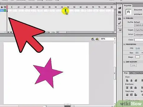 Image titled Create a Shape Tween in Flash Step 4