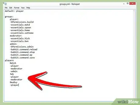 Image titled Set up Bpermissions for a Minecraft Bukkit Server Step 10Bullet2