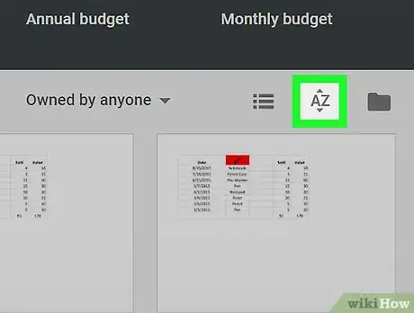Image titled Sort by Date on Google Sheets on PC or Mac Step 2