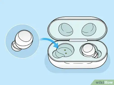 Image titled Charge Galaxy Buds with a Phone Step 1