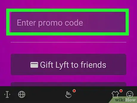 Image titled Apply a Lyft Credit Code Step 5