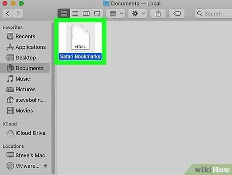 Image titled Import Bookmarks to Safari Step 2