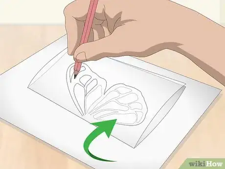 Image titled Make Butterflies for Cake Decorating Step 3