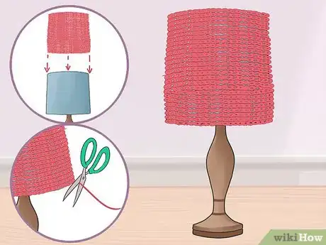 Image titled Crochet a Lamp Shade Cover Step 6