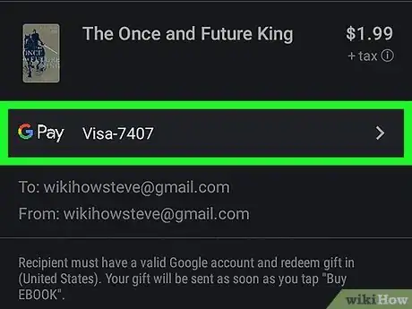 Image titled Buy a Google Play Gift Card Online on Android Step 25
