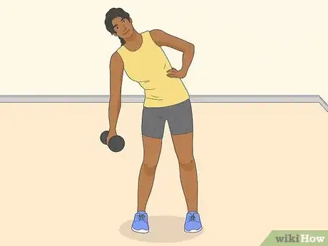Image titled Do Side Bends Step 3