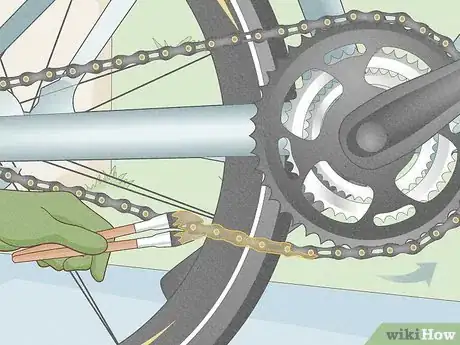 Image titled Clean Chainrings Step 9
