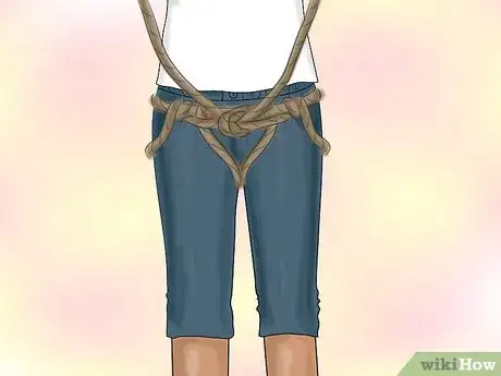 Image titled Tie a Swiss Seat Rappel Harness Step 6
