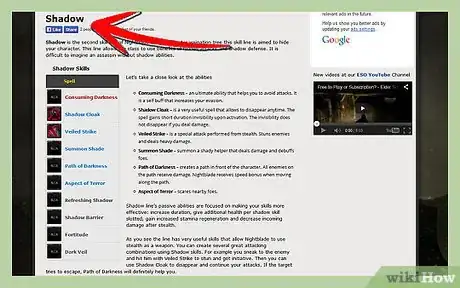 Image titled Play a Nightblade in Elder Scrolls Online Step 6