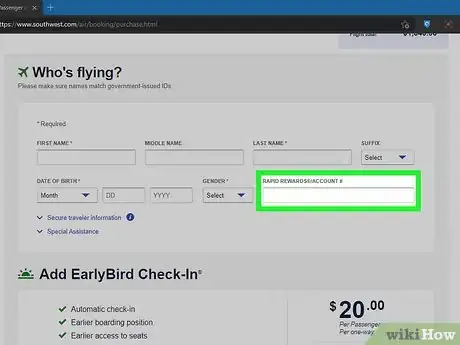 Image titled Earn Tier Qualifying Points on Southwest Step 3