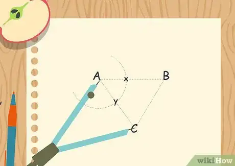 Image titled Construct a Triangle when Two Sides and the Included Angle are Given (SAS Criterion) Step 10