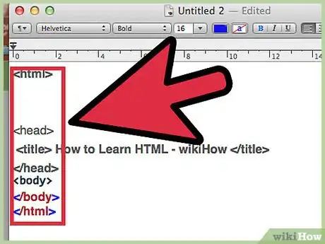 Image titled Learn HTML Step 6