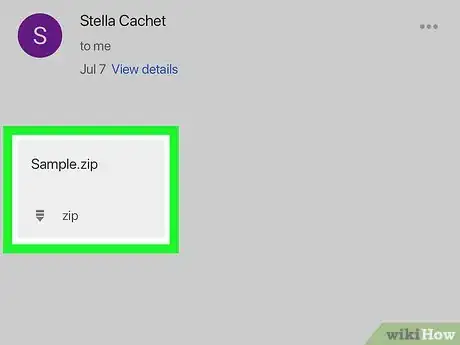 Image titled Open Attachments in Gmail on iPhone or iPad Step 3