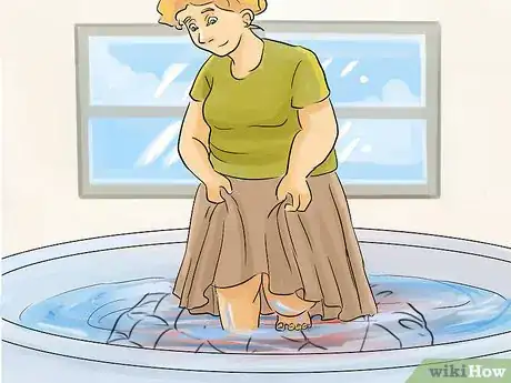 Image titled Wash a Papasan Chair Cushion at Home Step 5