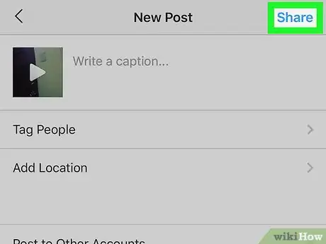 Image titled Post Slow Motion Videos on Instagram on iPhone or iPad Step 11