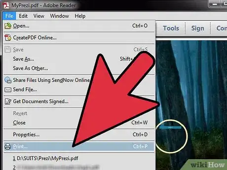 Image titled Print a Prezi Presentation Step 7