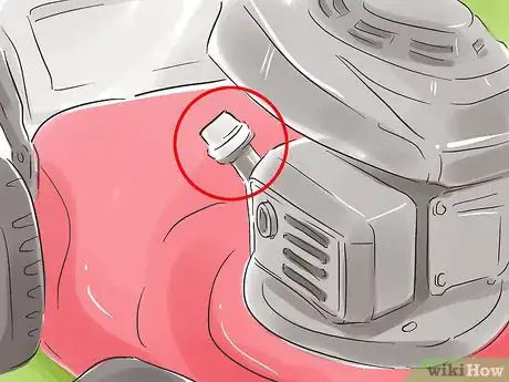 Image titled Prepare a Gas Powered Lawnmower Step 7
