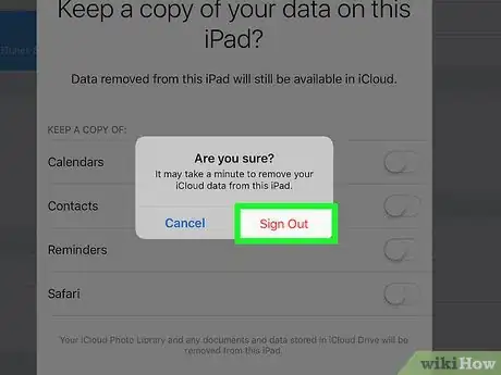 Image titled Sign Out of iCloud on iPhone or iPad Step 8