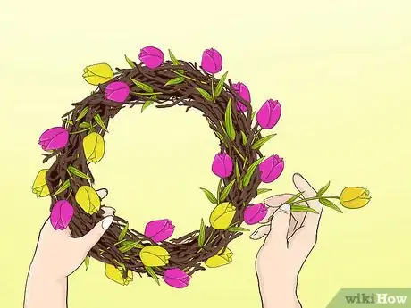 Image titled Make a Tulip Wreath Step 11