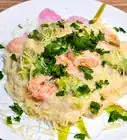 Make Shrimp Alfredo