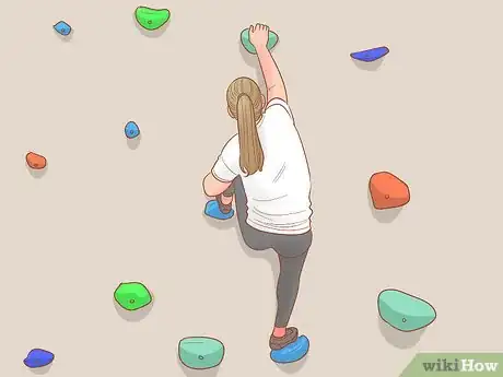 Image titled Match and Switch in Rock Climbing Step 10