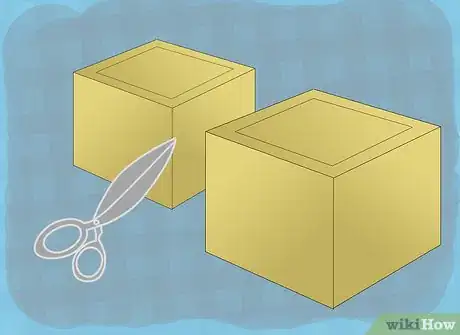 Image titled Make a Cake Shaped Box to Hold Wedding Cards Step 6