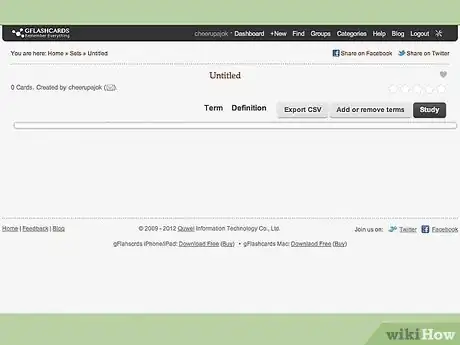 Image titled Make Flashcards With Google Doc and gFlashcards Step 9