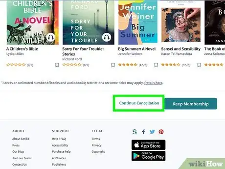 Image titled Cancel a Scribd Subscription Step 5