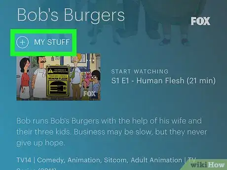 Image titled Add to Watchlist on Hulu on iPhone or iPad Step 16