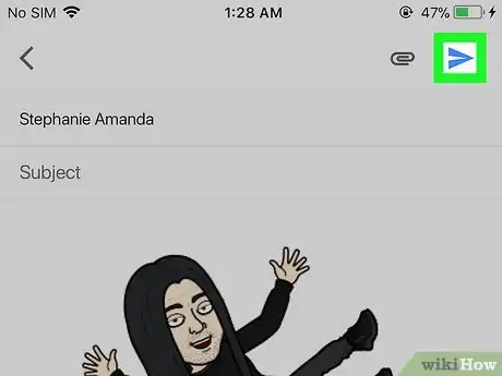 Image titled Use Bitmoji with Gmail on iPhone or iPad Step 11