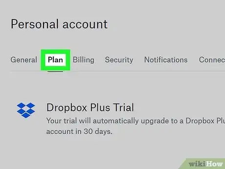 Image titled Cancel a Dropbox Account Step 4