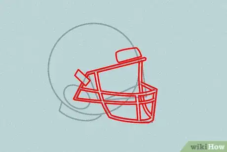 Image titled Draw a Football Helmet Step 13