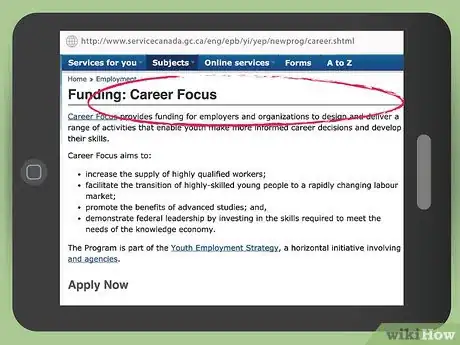 Image titled Apply for Government Grants in Canada Step 17