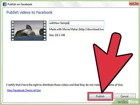 Image titled Publish Your Video to Facebook Using Windows Movie Maker Step 6