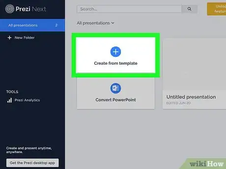 Image titled Create a New Prezi Presentation Step 2