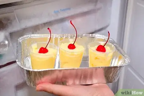 Image titled Make Pineapple Upside Down Cake Pudding Shots Step 9