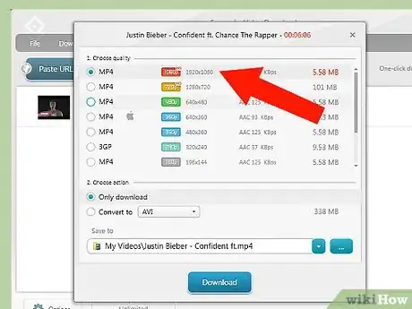 Image titled Download YouTube to Video Free with Freemake YouTube Converter Step 5