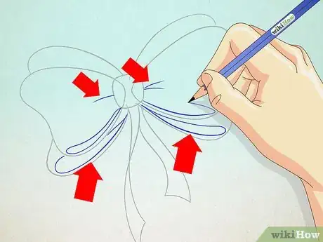 Image titled Draw a Ribbon Step 4
